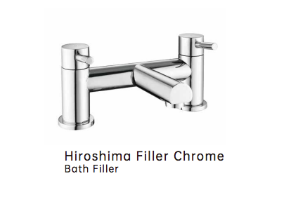 iCladd Hiroshima Filler Chrome Bath Filler